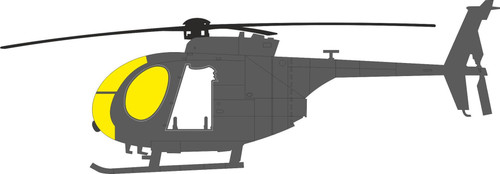 EDUEX1185 1/48 Eduard AH-6J for ICM  MMD Squadron