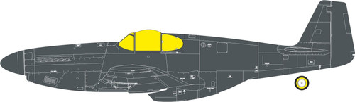 EDUJX352 1/32 Eduard P-51B Malcolm Hood canopy TFace for EDUARD  MMD Squadron