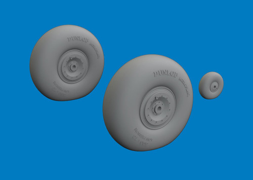 EDU6481204 1/48 Eduard Hampden B Mk.I wheels for ICM  MMD Squadron