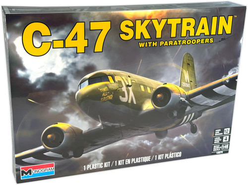 RMX15875 1/48 Revell C-47 Skytrain w/Paratroopers Plastic Model Kit RMX5248 MMD Squadron