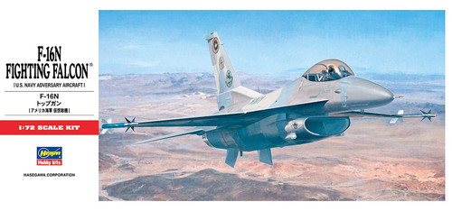 HSG00342 1/72 Hasegawa F-16N TOP GUN  MMD Squadron