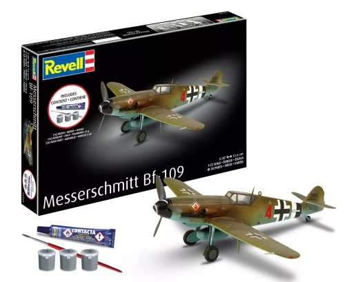 1/72 Revell Starter Kit Messerschmitt Bf-109