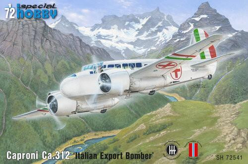 CMK-100-SH72541 1/72 Special Hobby Caproni Ca.312 Italian Export Bomber Plastic Model Kit CMK-100-SH72325 MMD Squadron