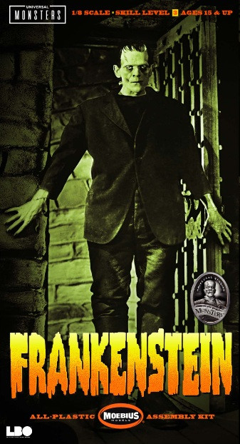 1/8 Moebius Frankenstein Plastic Model Kit - PREORDER