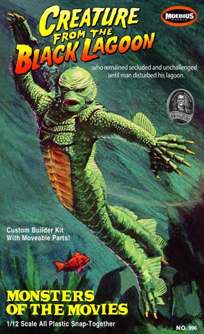 MOE996 1/12 Moebius Creature From The Black Lagoon MOTM Plastic Model Kit - PREORDER  MMD Squadron