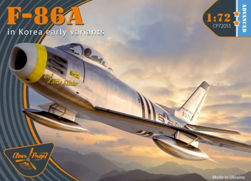 CP72055 1/72 Clear Prop F-86A in Korea early variants  MMD Squadron