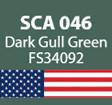 SCA046 Squadron Colors US Dark Dull Green FS34092 Acrylic Airbrush Paint (15ml Bottle)  MMD Squadron