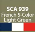 SCA939 Squadron Colors WWI French Five-Color Light Green Acrylic Airbrush Paint (15ml Bottle)  MMD Squadron
