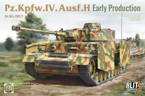1/35 Takom Pz.Kpfw.IV.Ausf.H Early Production Sd.Kfz.161/2 - PREORDER