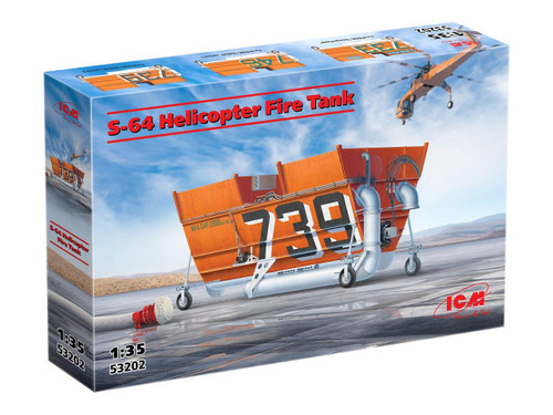 ICM53202 1/35 ICM S-64 Helicopter Fire Water Tank - PREORDER  MMD Squadron