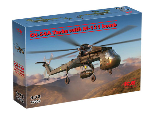 ICM72002 1/72 ICM Sikorsky CH-54A Tarhe w/M-121 Bomb - PREORDER  MMD Squadron