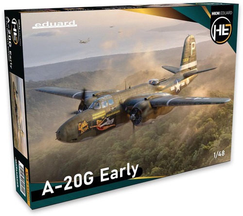EDU548002 1/48 HKM Eduard A-20G Havoc Early (LE) Plastic Model Kit - PREORDER 548001 MMD Squadron