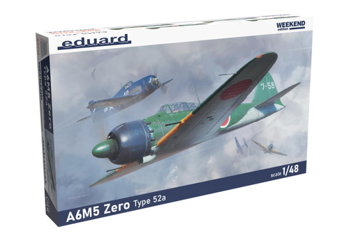 EDU84216 1/48 Eduard A6M5 Zero Type 52a Weekend Edition Plastic Model Kit  MMD Squadron
