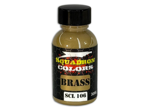 SCL106 Squadron Colors Brass 30mL Lacquer Paint  MMD Squadron