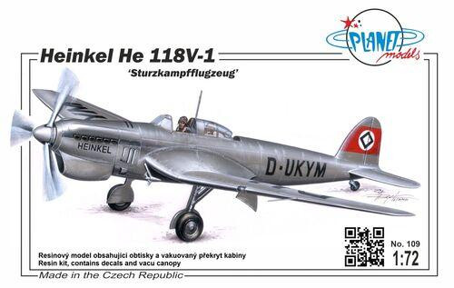  CMK-129-PLT109   1/72 Planet Models Heinkel He 118V-1 Sturzkampfflugzeug   MMD Squadron