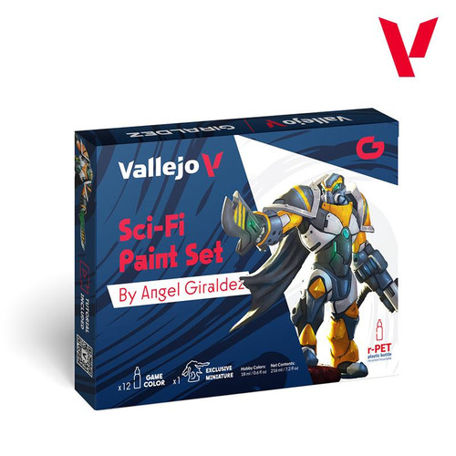  VJ72313   Vallejo Sci-Fi Set (12)   MMD Squadron