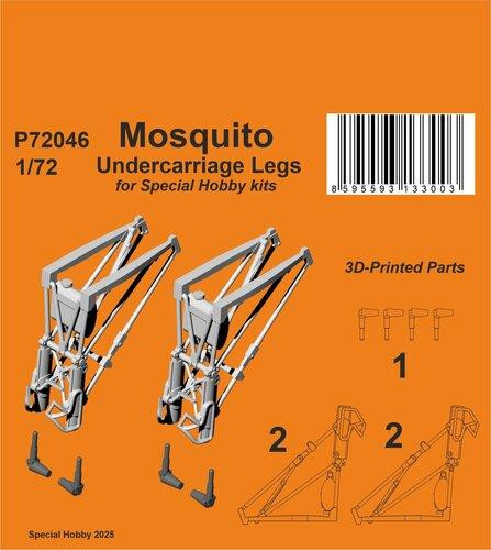  CMK-129-P72046   1/72 CMK Mosquito Undercarriage Legs for CMK kits   MMD Squadron