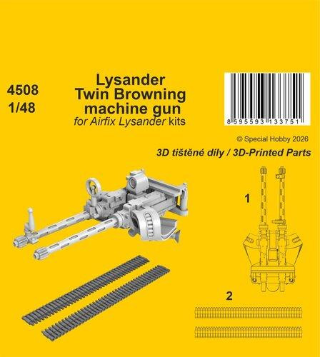  CMK-129-4508   1/48 CMK Lysander Twin Browning machine gun for Airfix kit   MMD Squadron