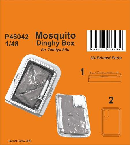  CMK-129-P48042   1/48 CMK Mosquito Dinghy Box for Tamiya kits   MMD Squadron