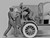 ICM24019 1/24 ICM Gasoline Delivery, Model T 1912 Delivery Car with American Gasoline Loaders  MMD Squadron