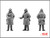 ICM35051 1/35 ICM Red Army Infantry (1939-1942) (3 figures - officer, 2 soldiers)  MMD Squadron