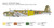 ITL551447 1/72 Fiat BR20 Cicogna Fighter Battle of Britain 80th Anniversary MMD Squadron