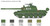 ITL557081 1/72 Italeri T55A Medium Tank MMD Squadron