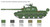 ITL557081 1/72 Italeri T55A Medium Tank MMD Squadron