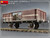 MIN35296 1/35 Miniart WWII 16.5 18-Ton Railway Gondola w/Figures (5) & Fuel Drums (8)  MMD Squadron