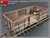 MIN35296 1/35 Miniart WWII 16.5 18-Ton Railway Gondola w/Figures (5) & Fuel Drums (8)  MMD Squadron