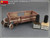 MIN35296 1/35 Miniart WWII 16.5 18-Ton Railway Gondola w/Figures (5) & Fuel Drums (8)  MMD Squadron