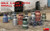 MIN35580 1/35 Miniart Milk Cans w/Small Cart  MMD Squadron