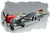 HBB80257 1/72 Hobby Boss P-47D Thunderbolt Easy Assembly - HY80257  MMD Squadron
