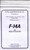 FLN-M48-13 1/48 Flying Leathernecks F-14A canopy wheel mask for Tamiya MMD Squadron