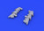 EDU648230 1/48 Eduard Hurricane Mk I Exhaust Stacks for AIR (Resin)  MMD Squadron