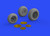 EDU648515 1/48 Eduard P38F/G Wheels for Tamiya Mask and Resin MMD Squadron