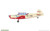 EDU11156 1/48 Zlin Z126 Trener Two-Seater Trainer Aircraft Dual Combo (Plastic Kit) 11156 MMD Squadron