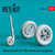 RES-RS48-0339 1/48 Reskit Messerschmitt Bf-109E wheels set weighted 1/48 MMD Squadron