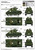 ILK61619 1/16 iLoveKit M4A3E8 Sherman Tank - Early SUPER DELUXE Version  MMD Squadron