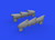 EDU672301 1/72 Eduard Brassin Hurricane Mk.I exhaust stacks for Arma Hobby 672301 MMD Squadron