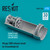 RES-RSU72-0256 1/72 Reskit Mirage 2000 exhaust nozzle for DreamModel kit (3D printing)  MMD Squadron