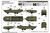 ILK63539 1/35 iLoveKit GMC DUKW-353 w/ WTCT-6 Trailer Plastic Model Kit  MMD Squadron
