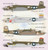 LLD72-041 1/72 Lifelike Decals B-25 Mitchell p-3  MMD Squadron