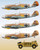 LLD72-018 1/72 Lifelike Decals Me 109 p-2 Marseille  MMD Squadron