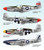 LLD72-032 1/72 Lifelike Decals P-51 Mustang p-2  MMD Squadron