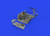 EDU648875 1/48 Eduard Bf 109F cockpit w/ early seat PRINT for EDUARD 648875 MMD Squadron