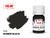 ICM1039 ICM Acrylic Paint - Rubber Black 12ml Bottle 1039 MMD Squadron