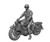 H3M16107 1/16 H3 Models WW2 US para Ironhorse rider Inclde Bike 3D Printed Figure  MMD Squadron