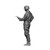 H3M48018 1/48 H3 Models WW2 German tank crew(Italian pattern) 3D Printed Figure  MMD Squadron