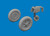 EDU632202 1/32 Eduard Bf 109E wheels Brassin for EDUARD  MMD Squadron